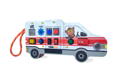 Ambulance montessori busy board